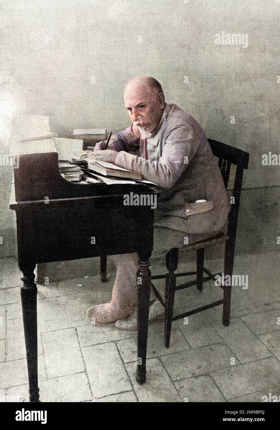 LUIGI PIRANDELLO, italienischer Dramatiker, Autor von "sechs Charaktere auf der Suche nach einem Autor", "Enrico quattro" usw. Stockfoto