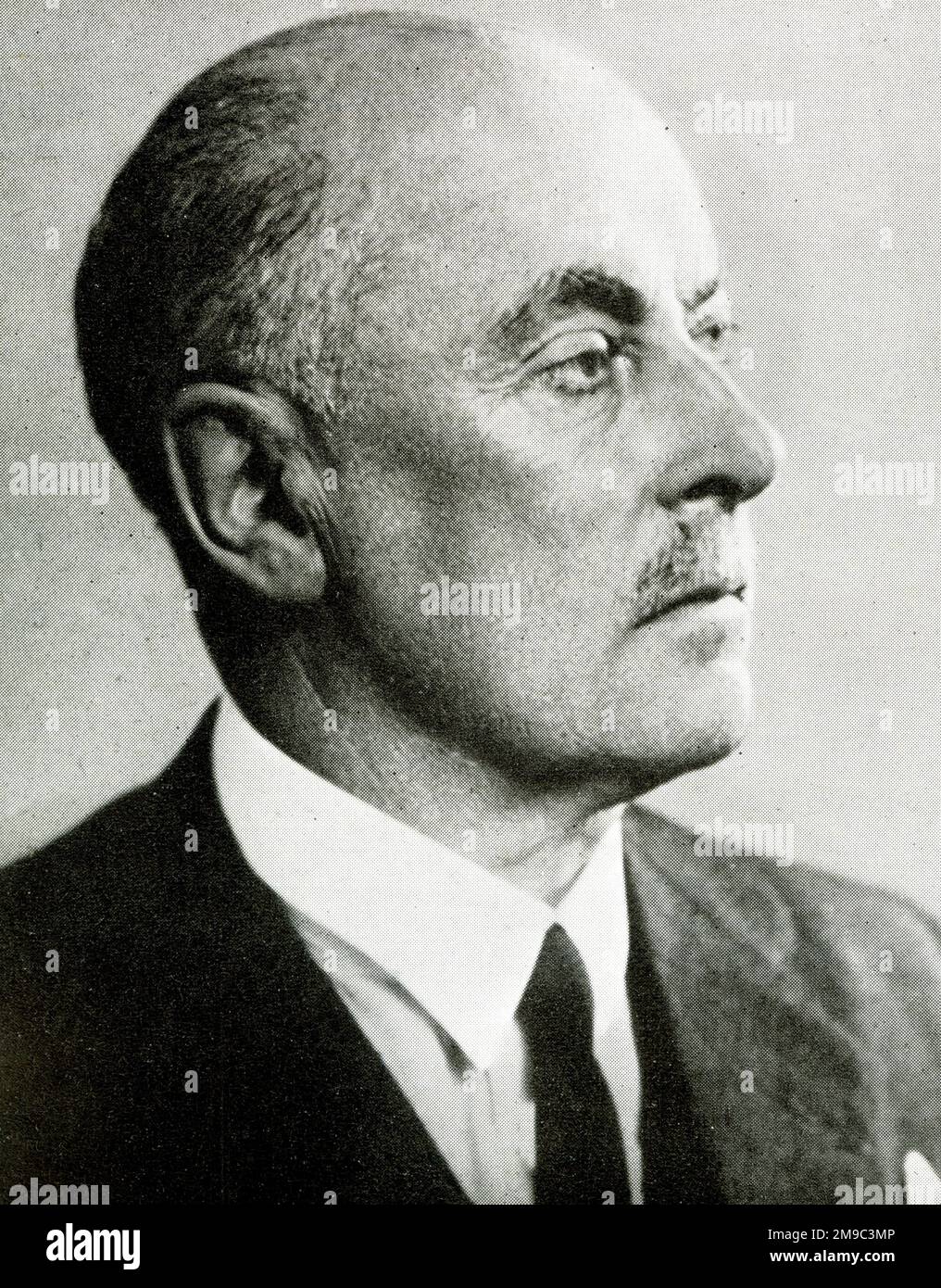Hubert Pierlot, belgischer Premierminister im Exil, WW2 Stockfoto