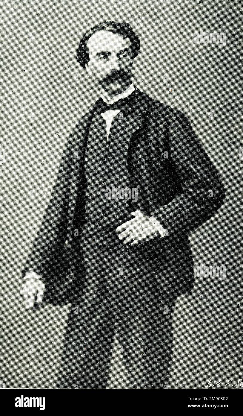 Jean-Leon Gerome (1824-1904), französischer Maler und Bildhauer, im Alter von 31 Jahren. Stockfoto