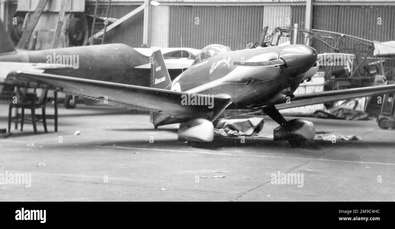 Levier Cosmic Wind N22RC „Ballerina“, Rennen Nummer 5, in Eastleigh am 17. September 1961 Stockfoto