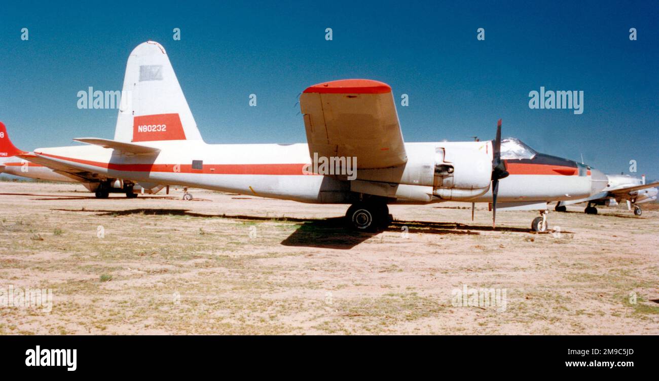 Lockheed P2V-7S Neptune N80232, im Lager in Avra Valley, AZ. Stockfoto