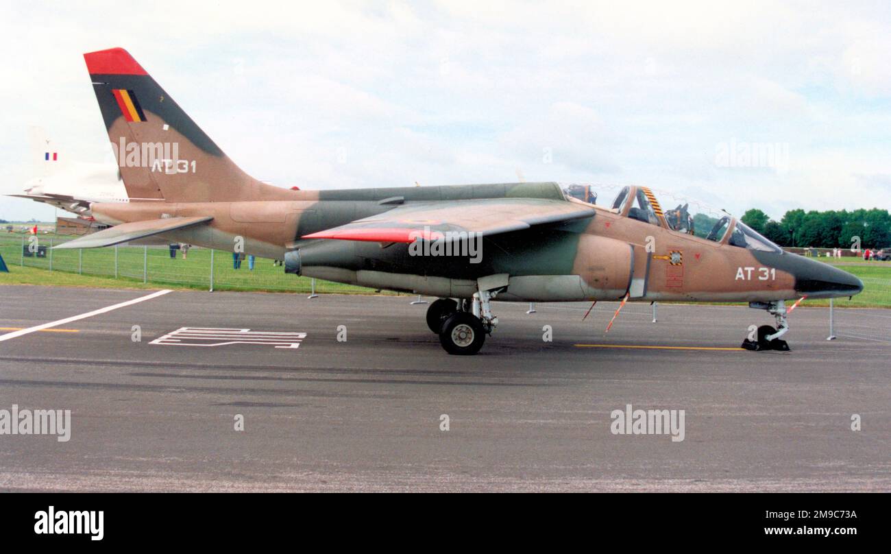 Force Aerienne Belge Dassault/Dornier Alpha Jet 1B AT31 (msn B311142