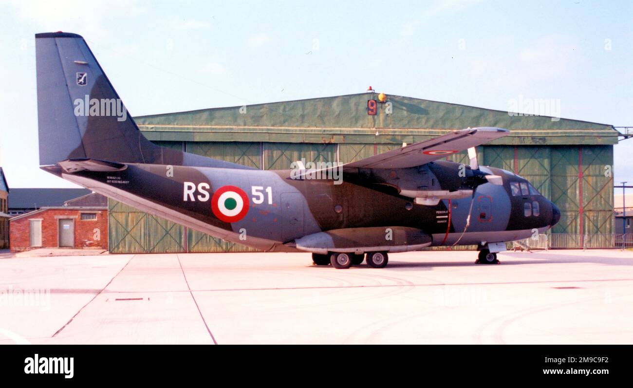 Aeronautica Militare Aeritalia G.222TCM MM62130 RS51 (msn 4037