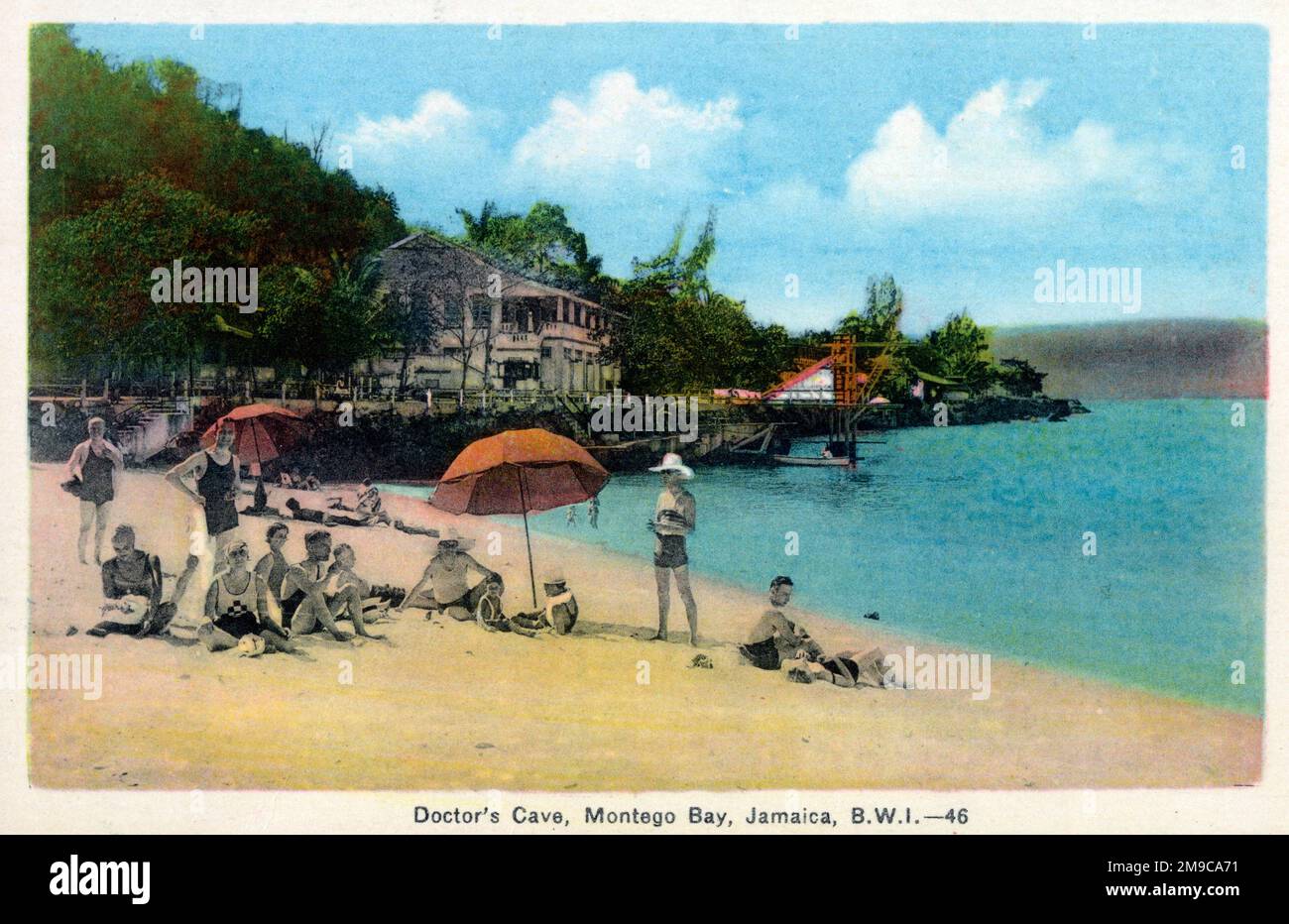 Doctor's Cave, Montego Bay, Jamaika. Stockfoto