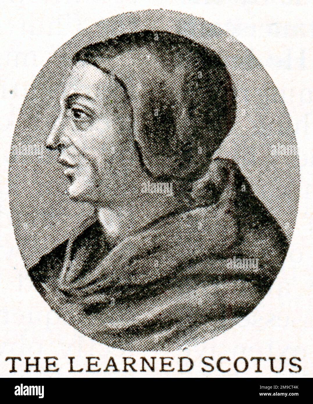 John Duns Scotus (1266-1308) Stockfoto