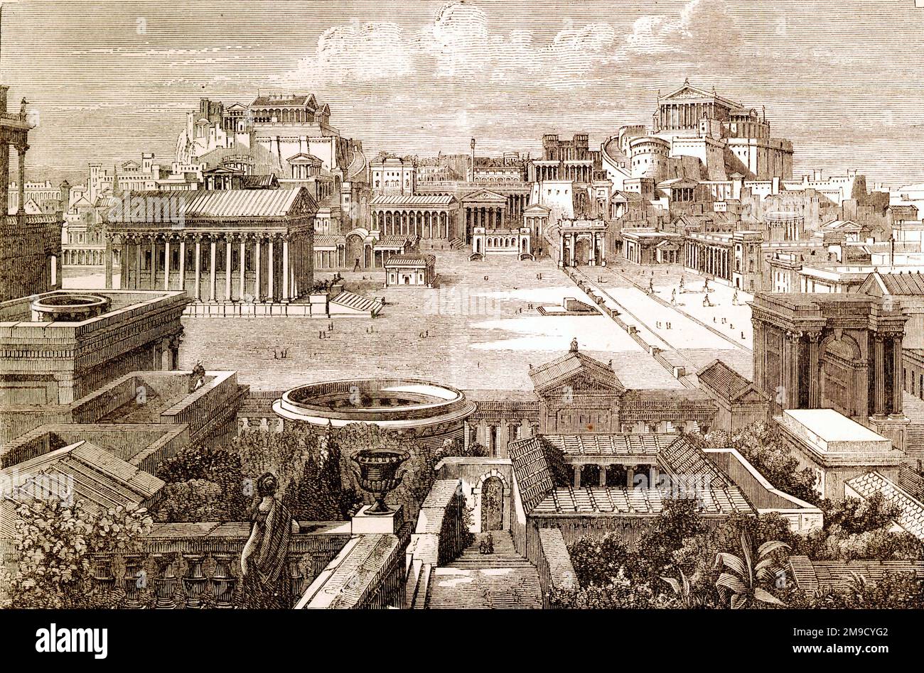 Antiken Rom Stockfoto