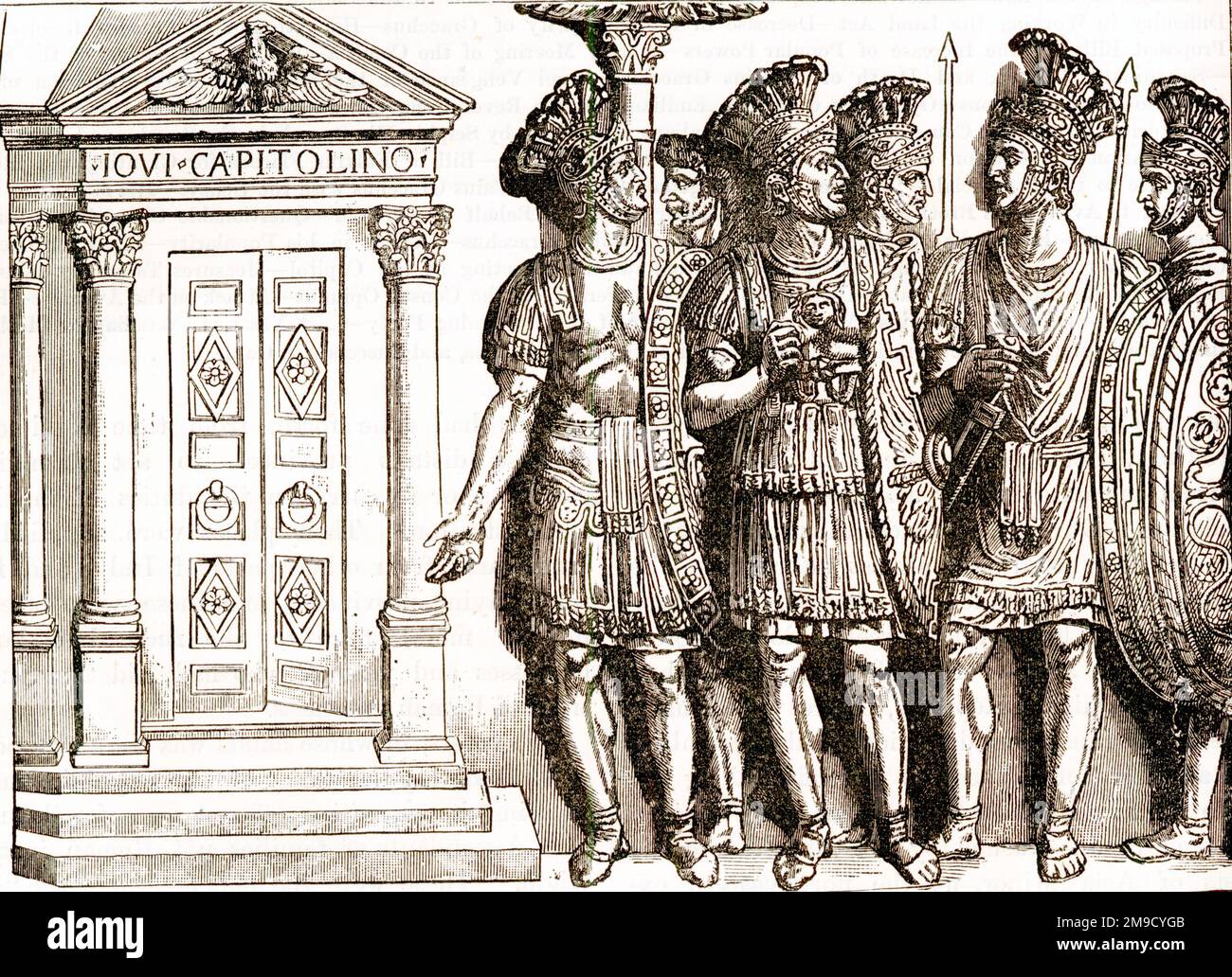 Prätorianengarde (Römische Skulptur) Stockfoto