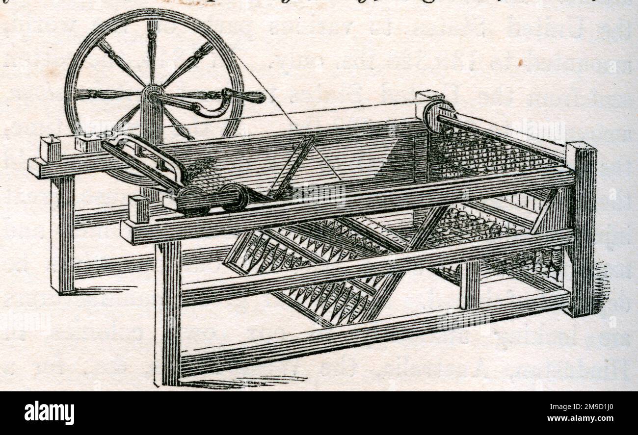 Die Spinning Jenny Stockfoto