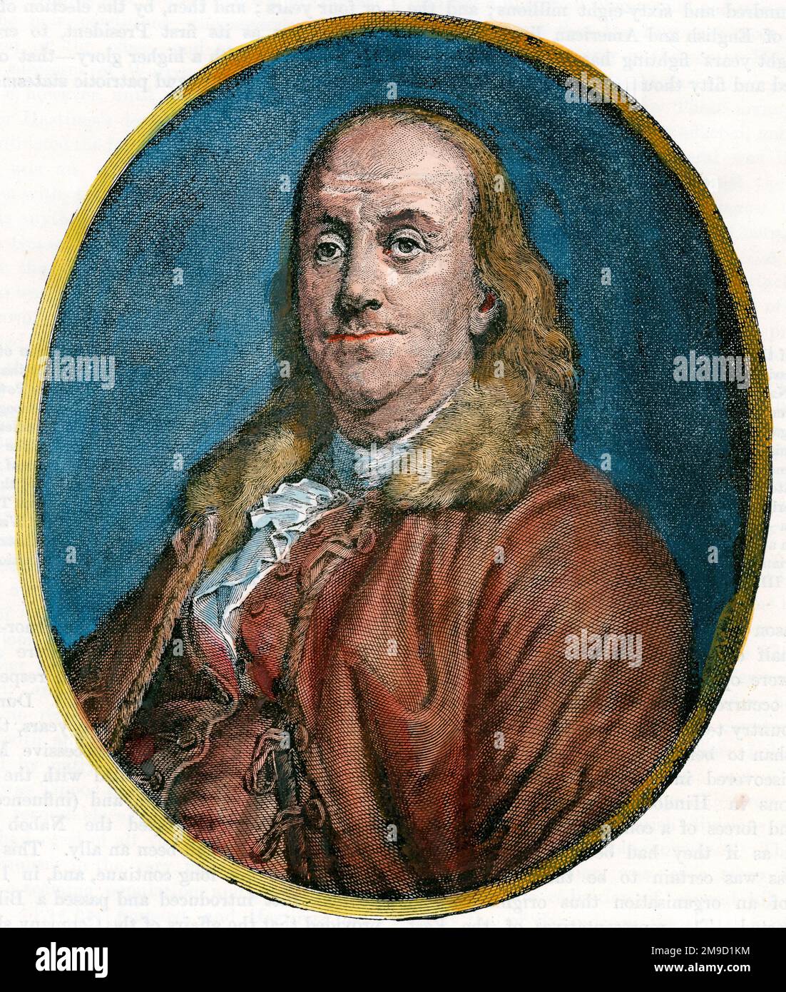 Benjamin Franklin Stockfoto