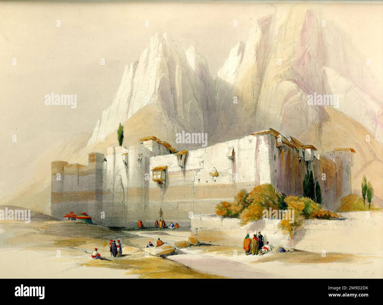 Kloster Der Heiligen Katharina, Mount Sinai Stockfoto
