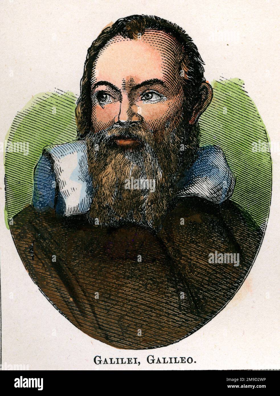 Porträt Von Galileo Stockfoto