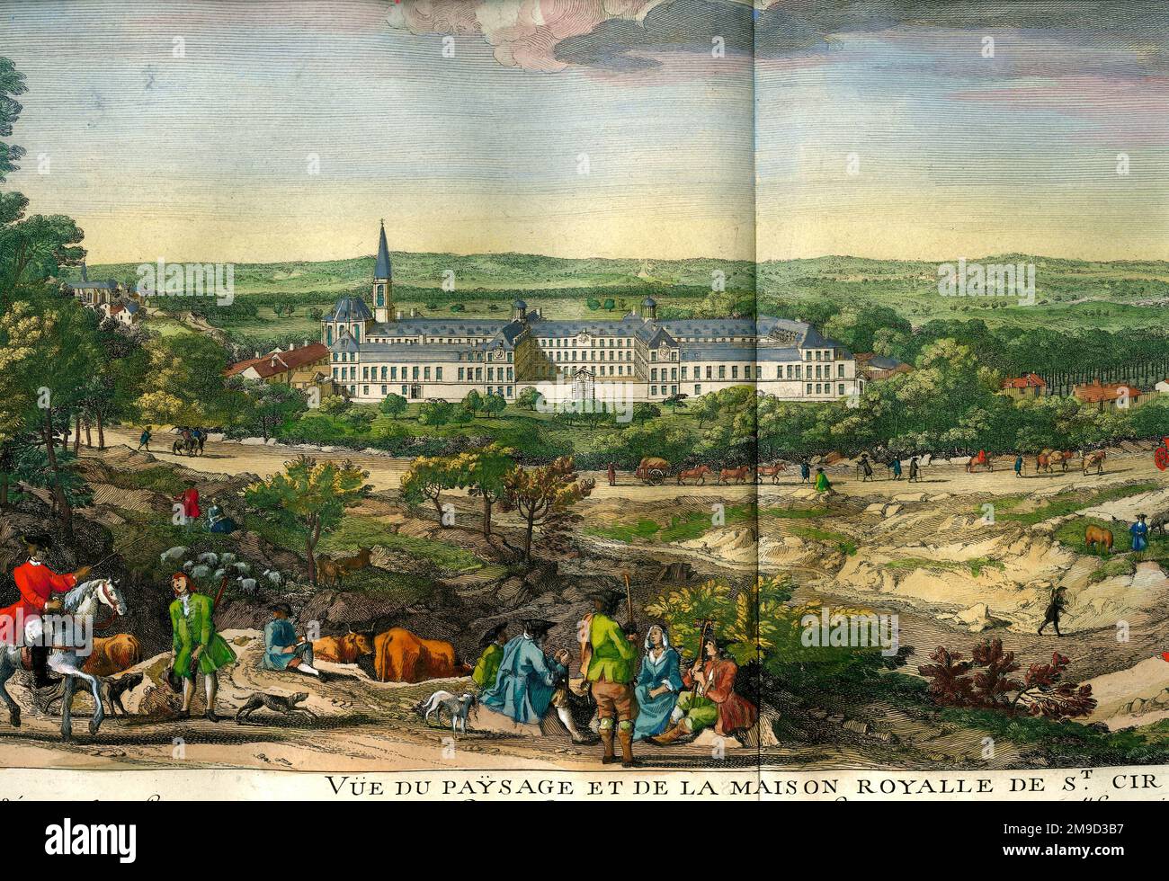 Königliches Haus Von St. Cir Stockfoto