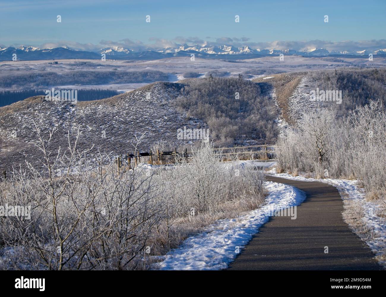 Glenbow Ranch Provincial Park Stockfoto