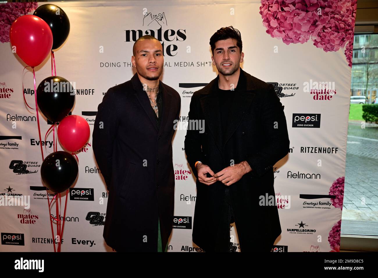 Jonathan Steinig und Julian Dannemann bei Mates Date Influencer Event