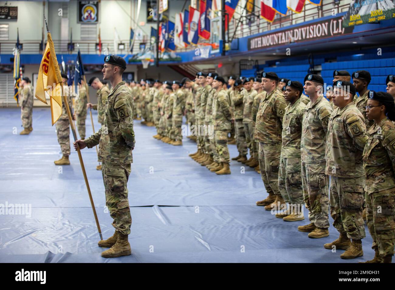 Das 4. Bataillon, das 31. InfanterieRegiment (die Polarbären), das 2