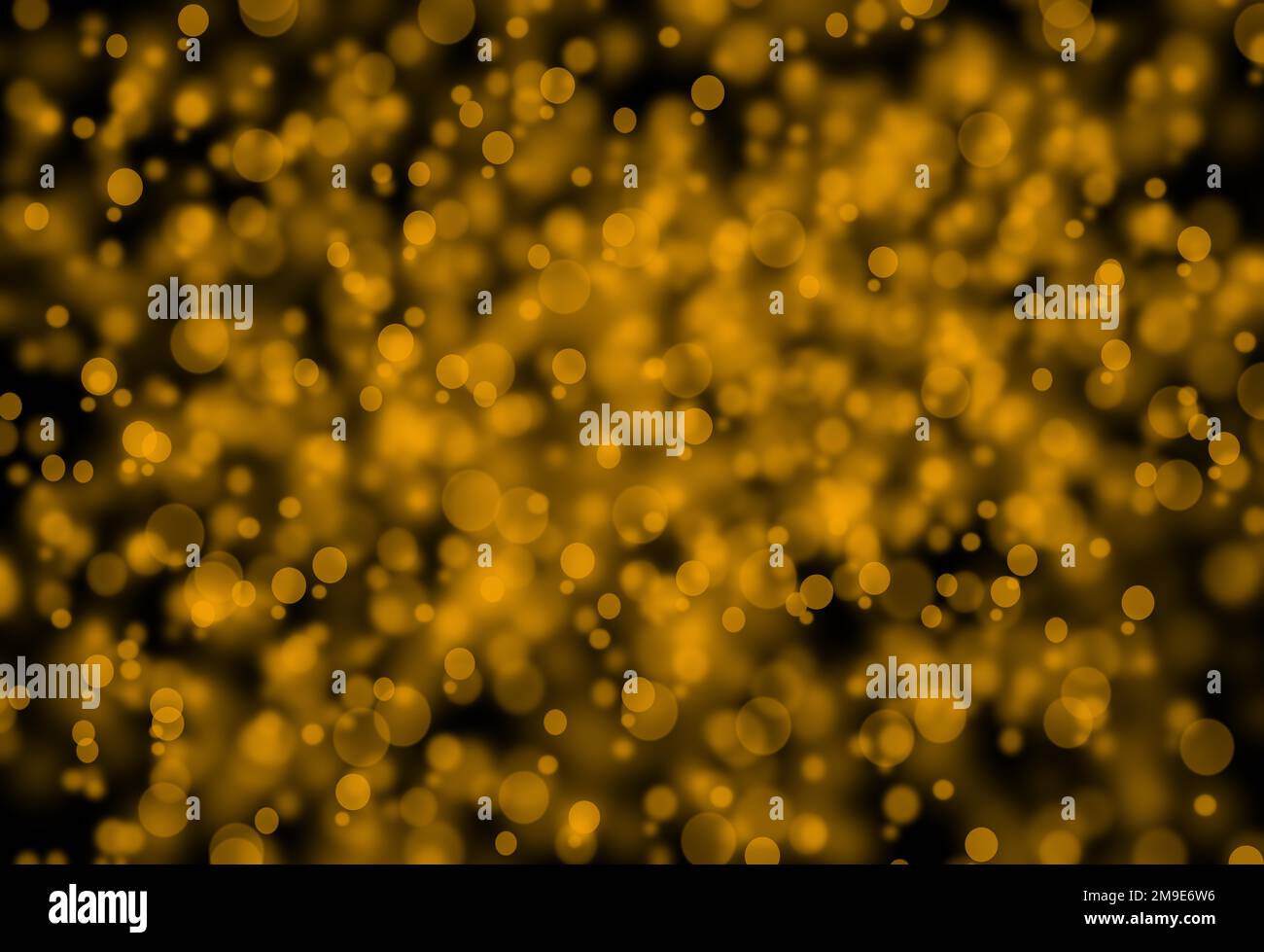 Abstrakt gelb Bokeh Hintergrund Stockfoto