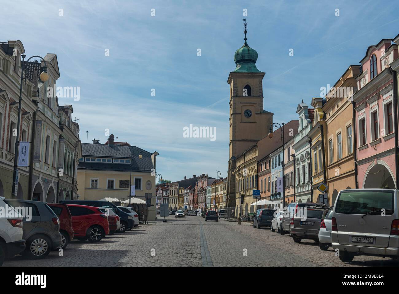 UNESCO-Weltkulturerbe Altstadt, Litomysl, Tschechische Republik Stockfoto