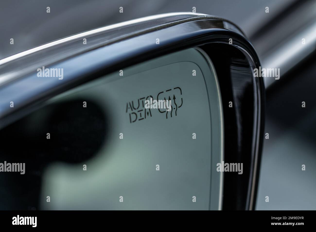 Symbol der Heckscheibenheizung in EINEM Auto Stockfotografie - Alamy