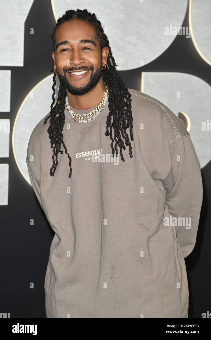 Los Angeles, USA. 17. Januar 2023. Omarion bei der Premiere von Netflix 'You People' im Regency Village Theatre. Bildnachweis: Paul Smith/Alamy Live News Stockfoto