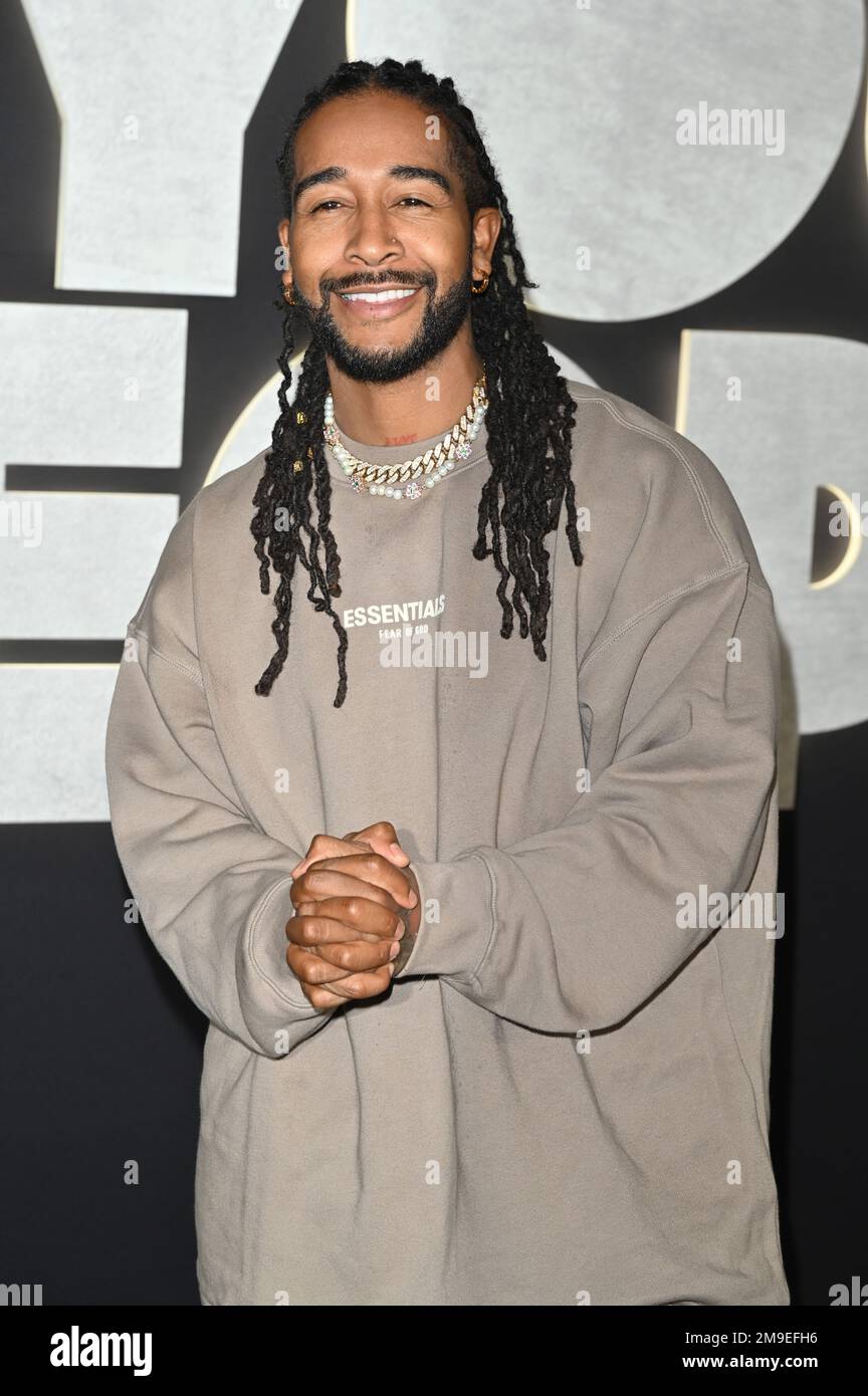 Los Angeles, USA. 17. Januar 2023. Omarion bei der Premiere von Netflix 'You People' im Regency Village Theatre. Bildnachweis: Paul Smith/Alamy Live News Stockfoto