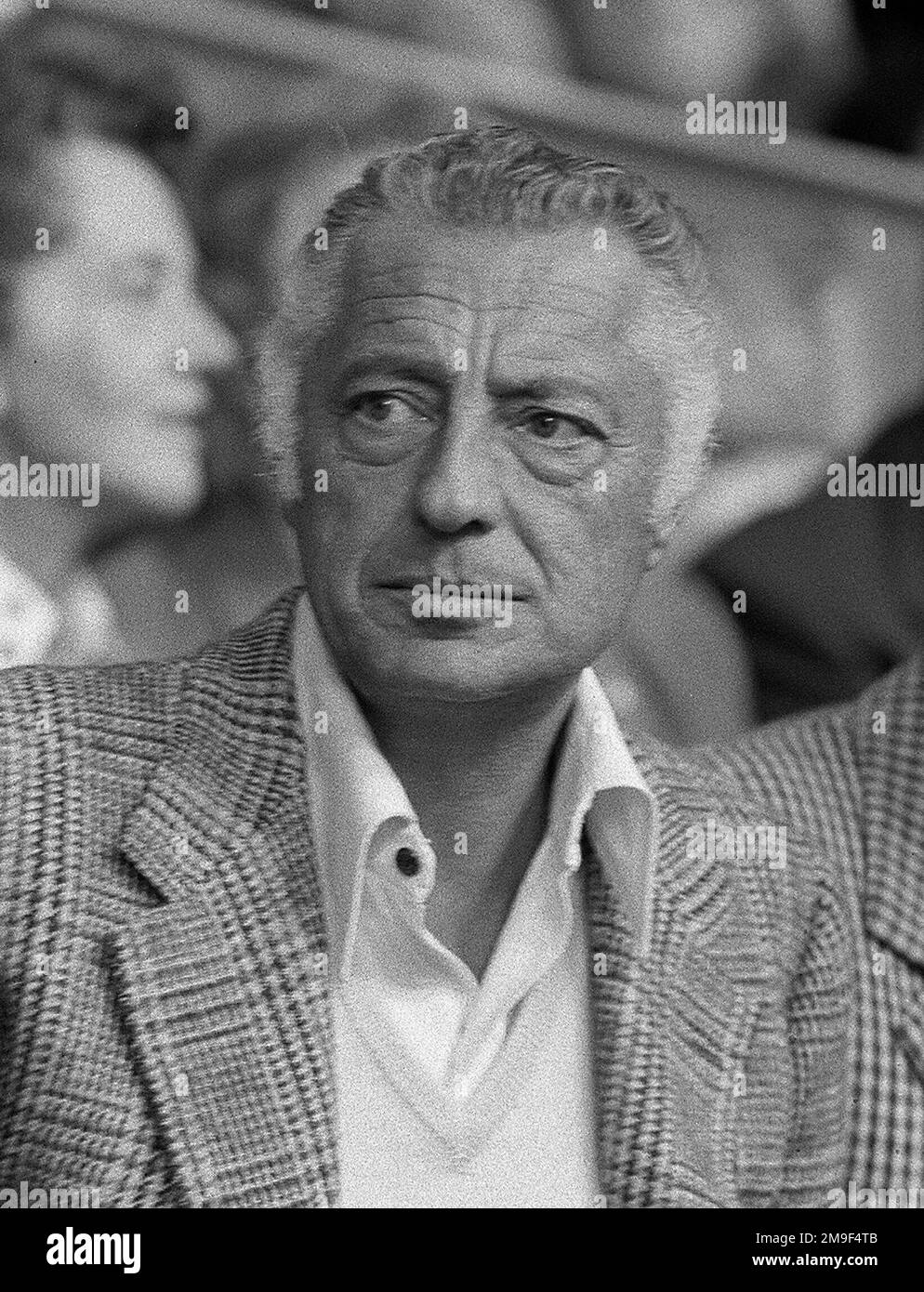 ARCHIVFOTO: Vor 20 Jahren, am 24. Januar 2003, starb Giovanni Agnelli Giovanni AGNELLI, Italien, Erbe und Manager Management Chairman CEO der FIAT Group, hier als Zuschauer bei den Olympischen Sommerspielen 1972 in München, 2. September 1972, Schwarzweißfoto, Porträt, Portrait, ?Sven Simon#Prinzess-Luise-Straße 41#45479 Mülheim/R uhr #Tel. 0208/9413250#Fax. 0208/9413260# Postgiro Essen No. 244 293 433 (BLZ 360 100 43)# www.SvenSimon.net. Stockfoto