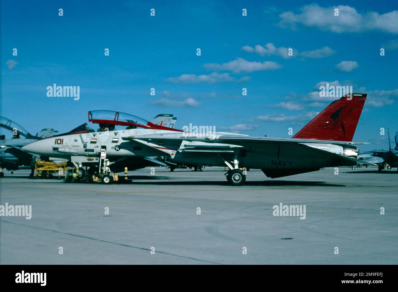 F-14B Tomcat 162923 VF-101 Grim Reaper Stockfotografie - Alamy