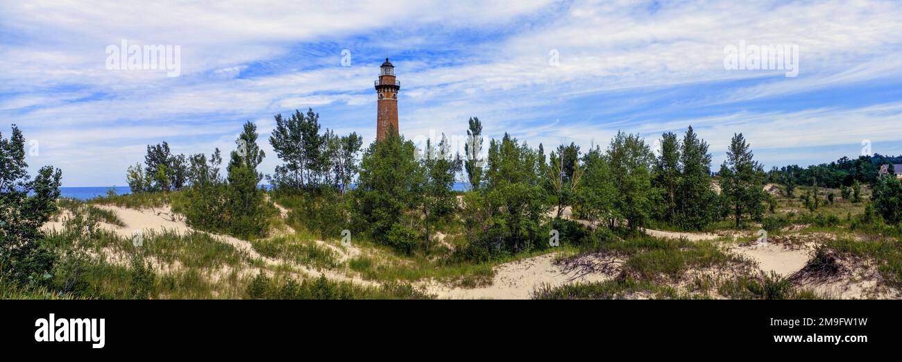 Little Sable Point Light, Silver Lake State Park, Mears, Michigan, USA Stockfoto