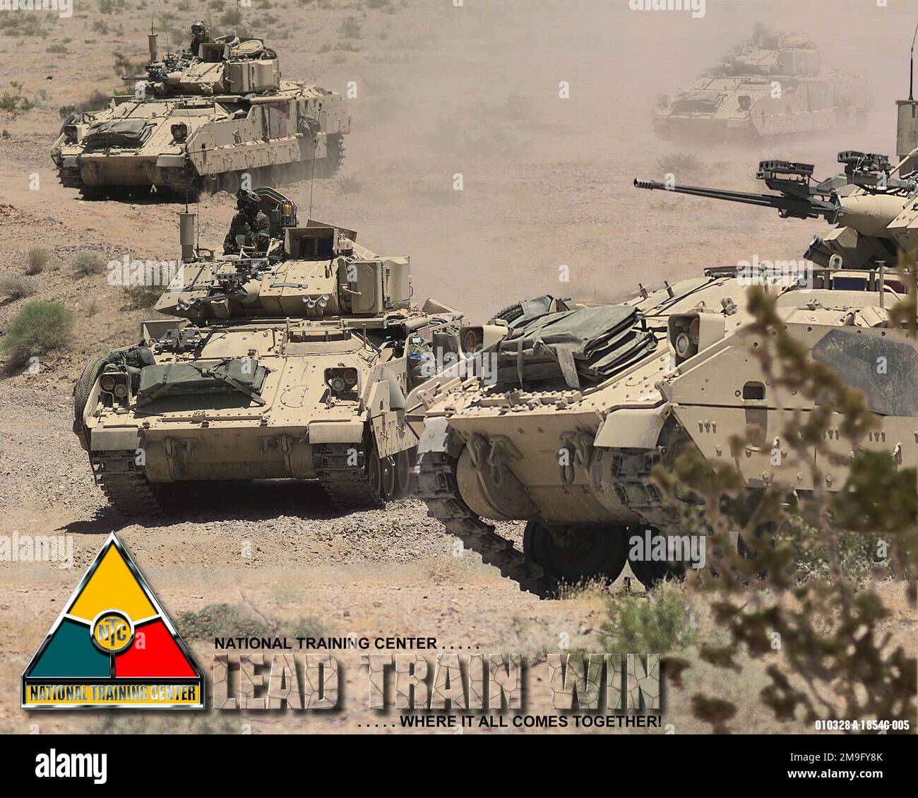 010328-A-1854G-005. Basis: Fort Irwin Bundesstaat: Kalifornien (CA) Land: Vereinigte Staaten von Amerika (USA) Stockfoto