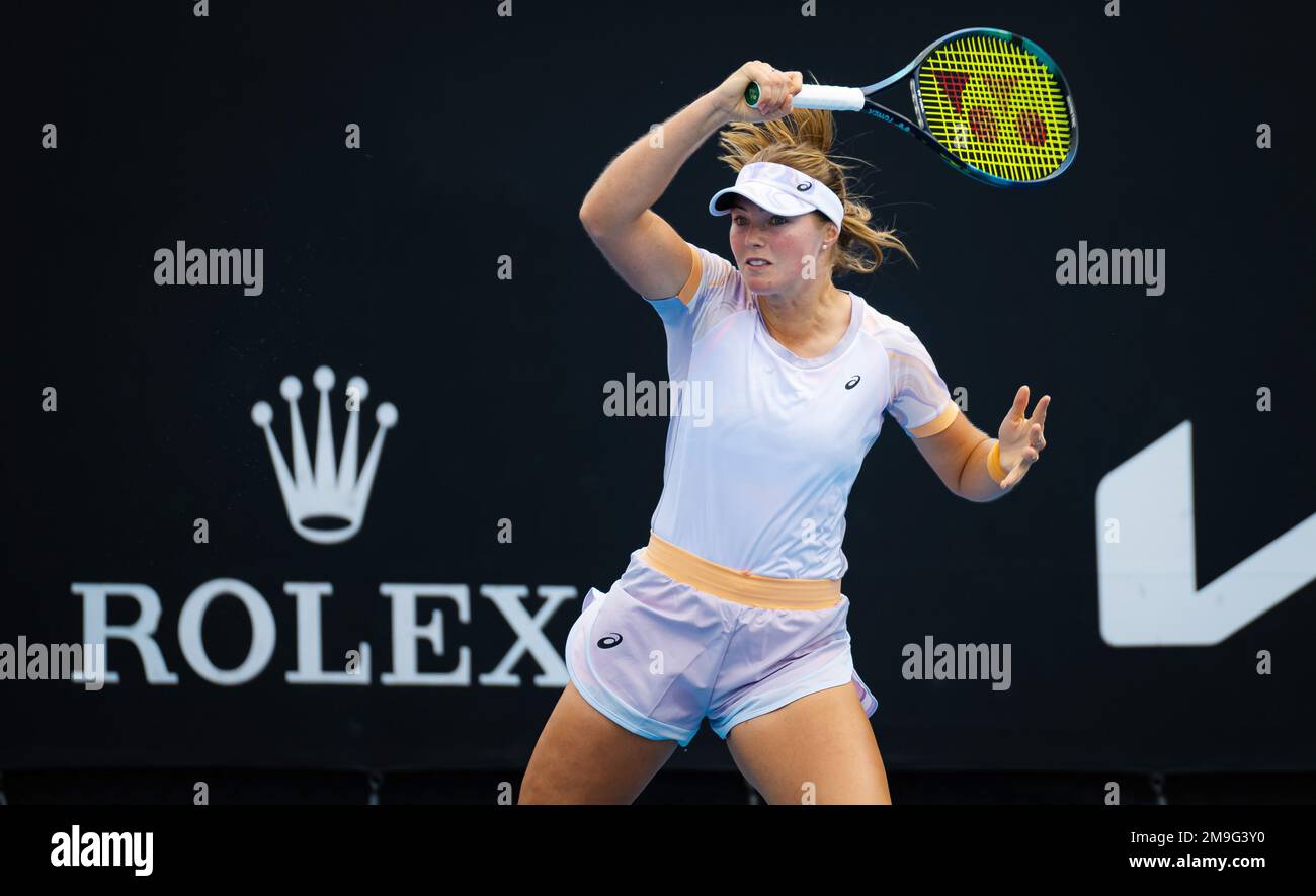 Olivia Gadecki von Australien in der ersten Runde des Australian Open