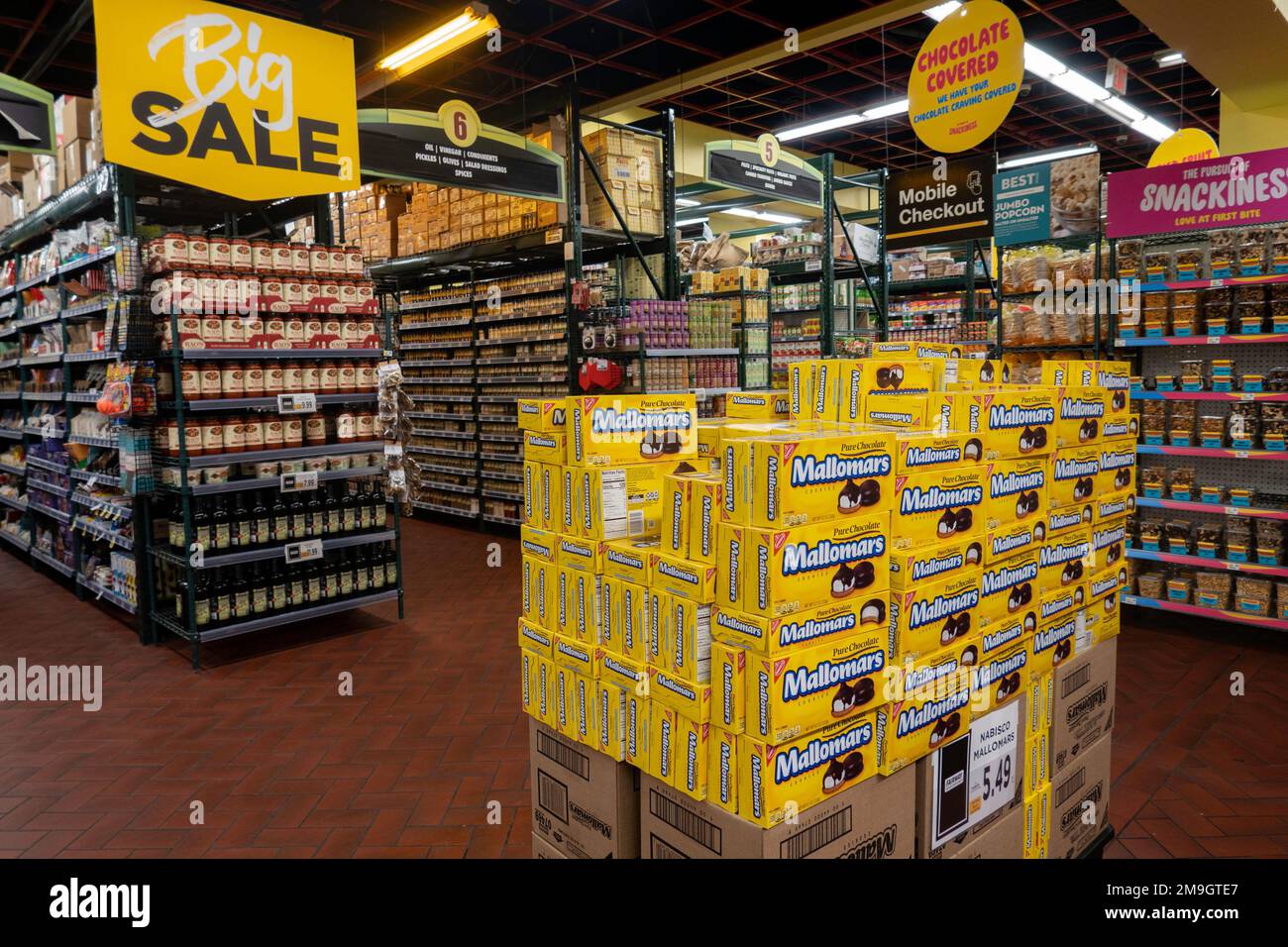 Fairway Supermarkt, New York City, USA 2023 Stockfoto