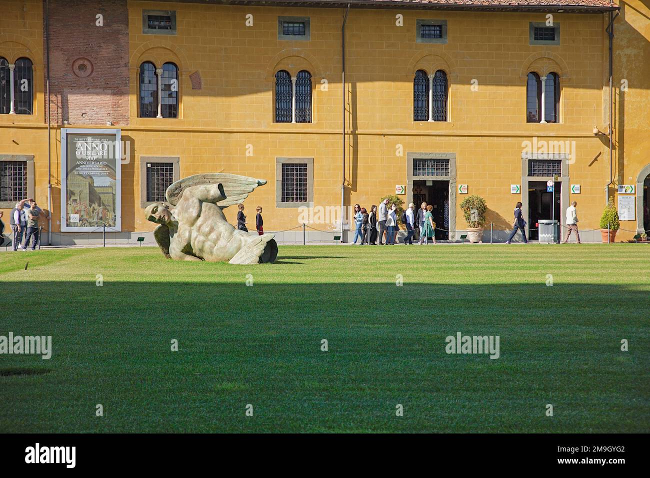 Blick auf die Straße um Pisa Stockfoto