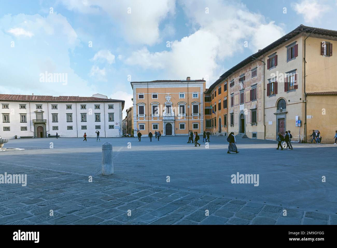 Blick auf die Straße um Pisa Stockfoto