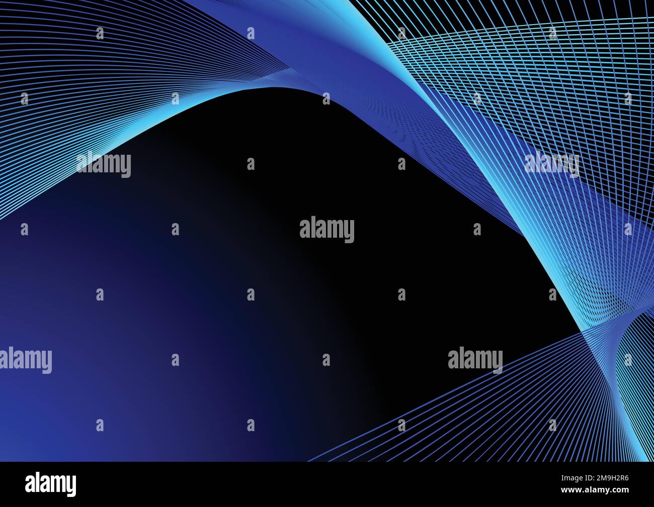 Wunderschöner blauer abstrakter Hintergrund. Aqua neutraler Hintergrund für Präsentationsdesign. Cyan-Basis für Website, Druck, Basis für Banner, Hintergrundbilder, Unternehmen Stock Vektor