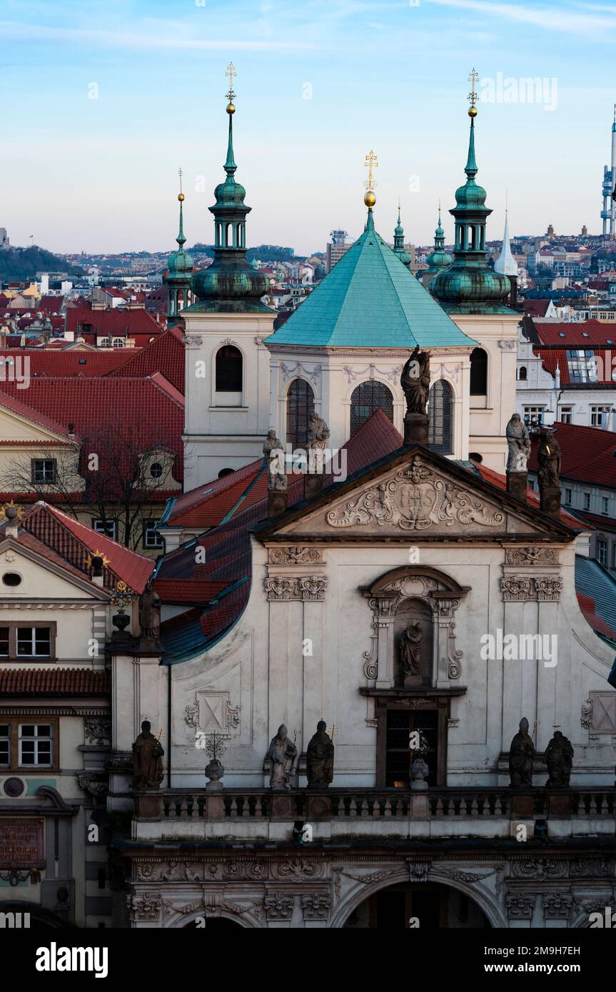 Kirche Sankt Salvator, Prag, Tschechische Republik Stockfoto