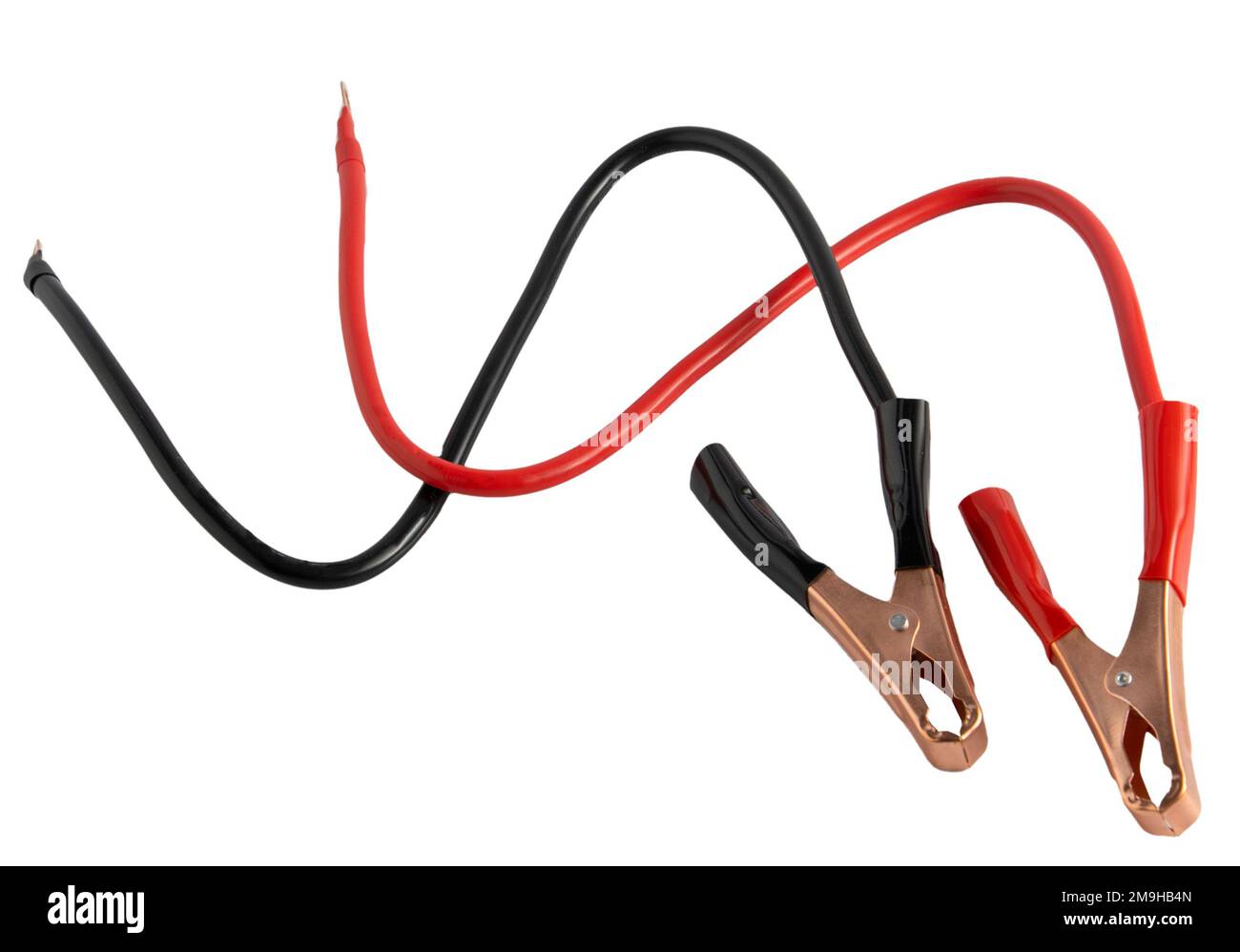 Klemmen Kabelklemmen rote und schwarze Krokodilklemmen für  Wechselrichter/Spannungswandler. Die Wäscheklammer klemmt den  Zigarettenanzünder auf weißem Hintergrund. Wechselrichter von Gleichstrom  auf Wechselstrom von der Autobatterie Stockfotografie - Alamy