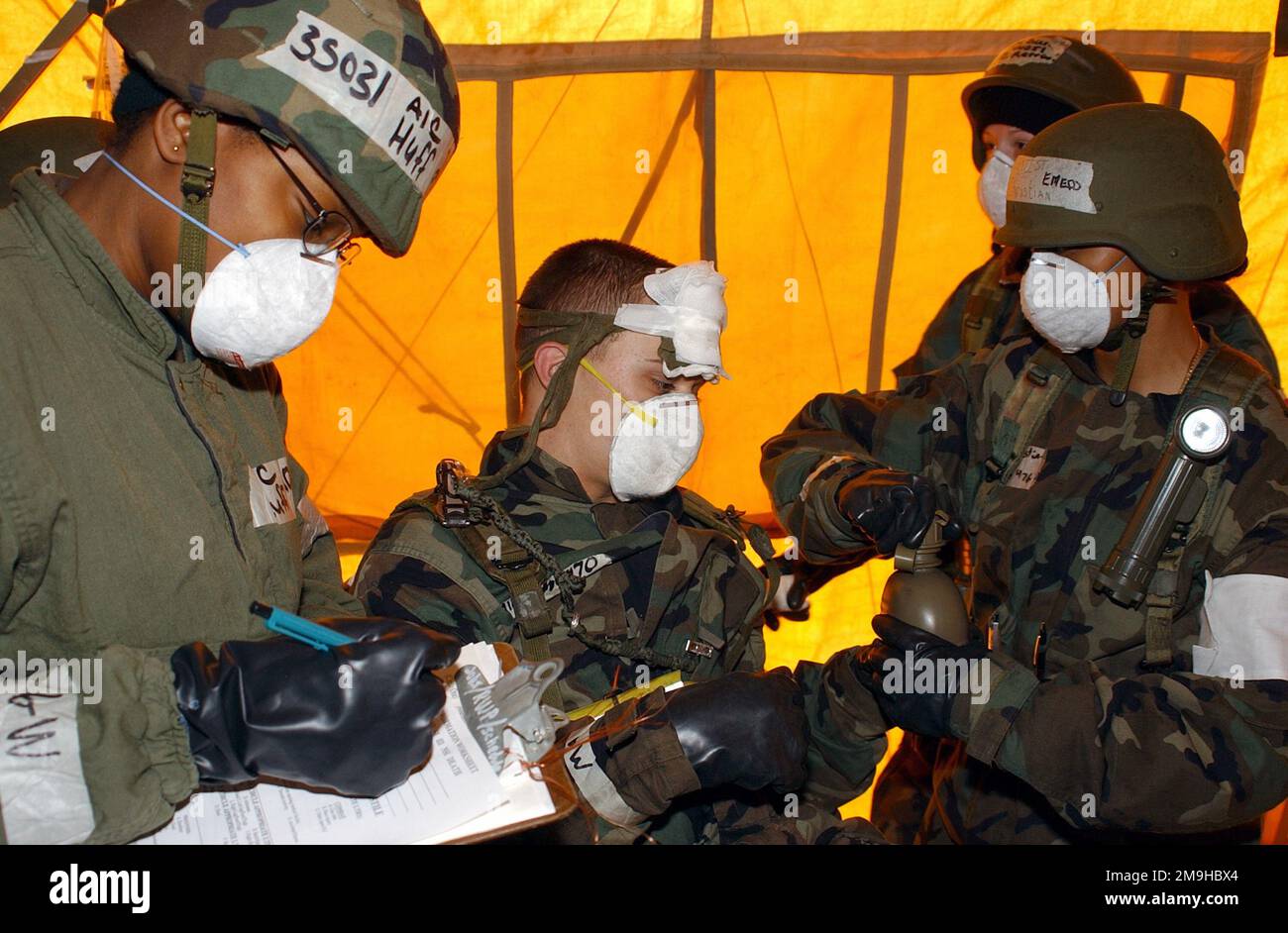 020201-F-7910D-002. Einsatzgebiet/Serie: CORONET WHITE Base: Shaw Air Force Base State: South Carolina (SC) Country: United States of America (USA) Scene Major Command gezeigt: AIR COMBAT COMMAND Stockfoto