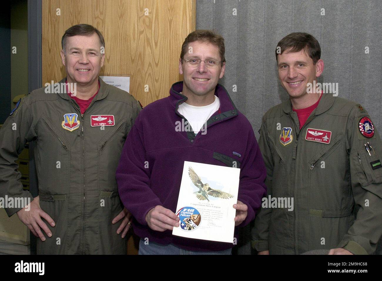 020204-F-0148C-001. Basis: Internationaler Flughafen Tulsa Bundesstaat: Oklahoma (OK) Land: Vereinigte Staaten von Amerika (USA) Szene Hauptkommando gezeigt: ANG Stockfoto