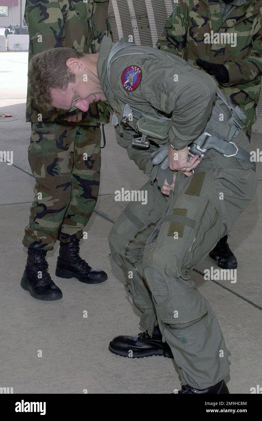 020204-F-0148C-008. Basis: Internationaler Flughafen Tulsa Bundesstaat: Oklahoma (OK) Land: Vereinigte Staaten von Amerika (USA) Szene Hauptkommando gezeigt: ANG Stockfoto