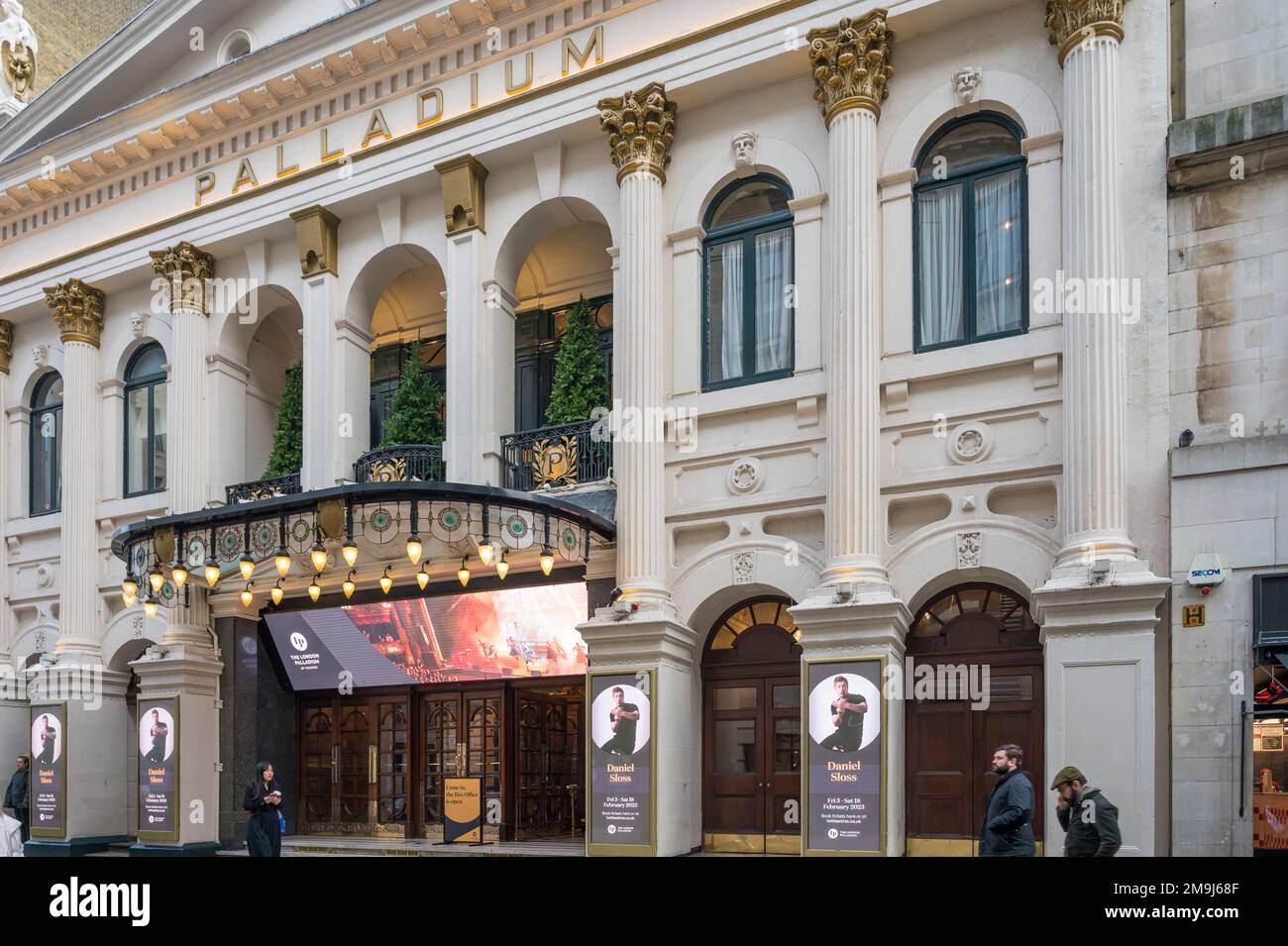 Das London Palladium Theater in der Argyll Street, London, England, Großbritannien Stockfoto