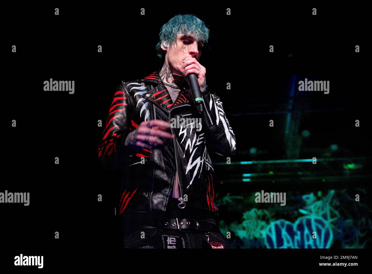 Mailand Italien 17. Januar 2023 LA SAD Theo Fiks Plant - sto nella Sad Tour 2023 - live im Magazzini Generali © Andrea Ripamonti / Alamy Stockfoto