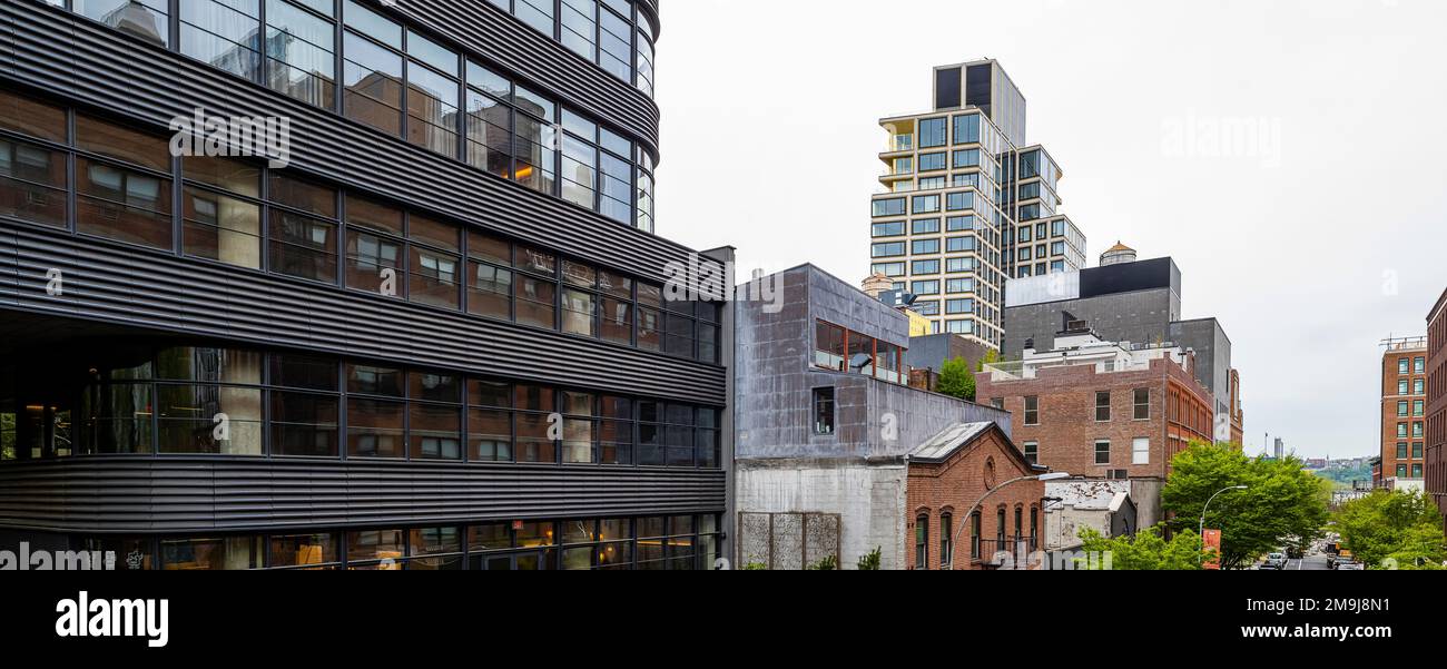 High Line, Hudson Yards, New York City, New York, USA Stockfoto