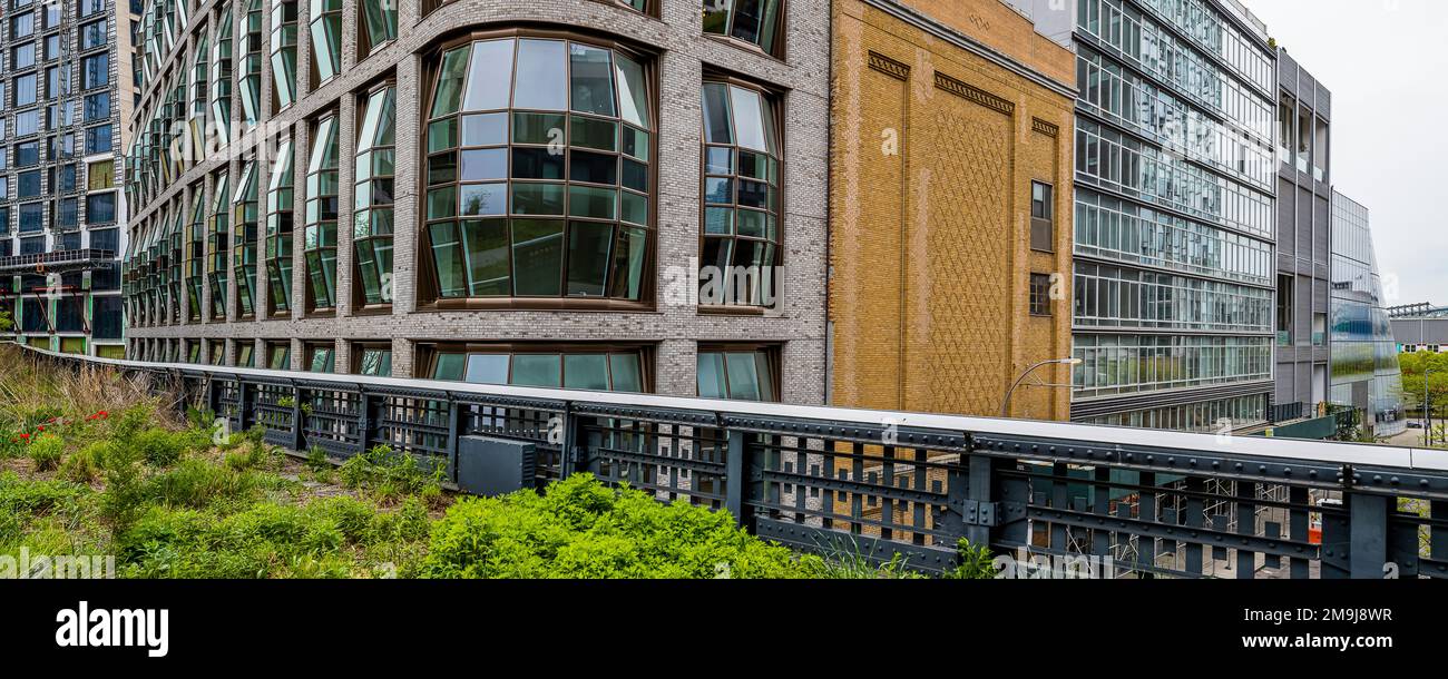 High Line, Hudson Yards, New York City, New York, USA Stockfoto