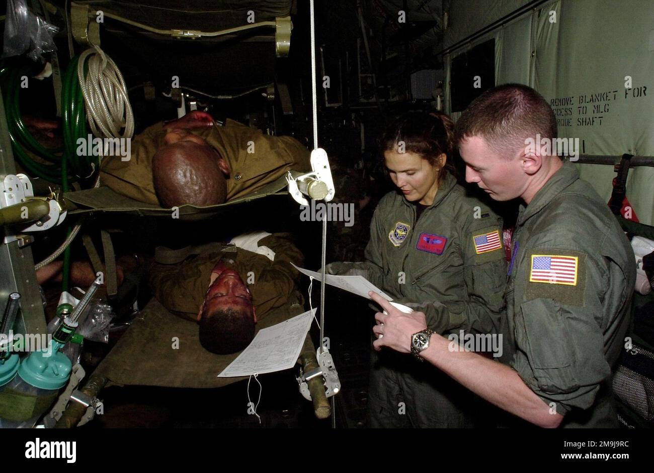 020924-F-2095R-015. Basis: Louis Trichardt Air Force Base Country: South Africa (ZAF) Scene Major Command gezeigt: USAFE Stockfoto