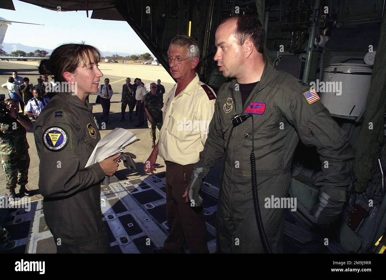 020924-F-2095R-018. Basis: Louis Trichardt Air Force Base Country: South Africa (ZAF) Scene Major Command gezeigt: USAFE Stockfoto