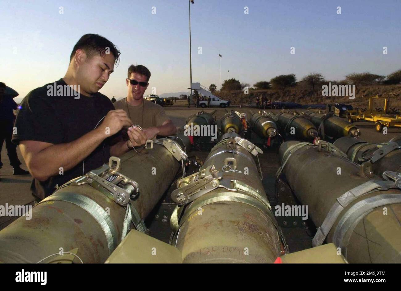 020924-F-2095R-001. Basis: Louis Trichardt Air Force Base Country: South Africa (ZAF) Scene Major Command gezeigt: USAFE Stockfoto