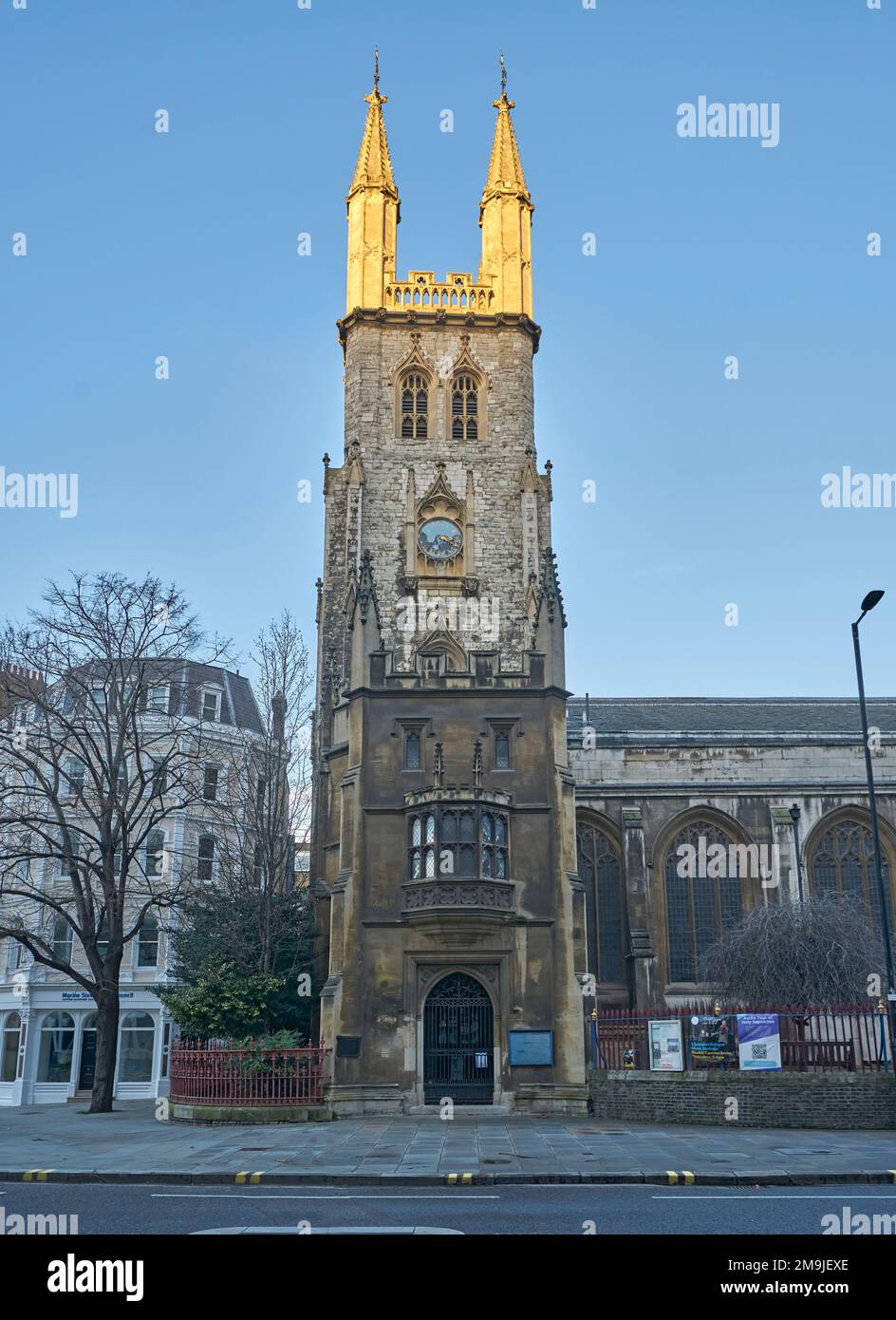 Heiliger Grabstein London, Heiliger Grabstein-ohne-Newgate Kirche Stockfoto