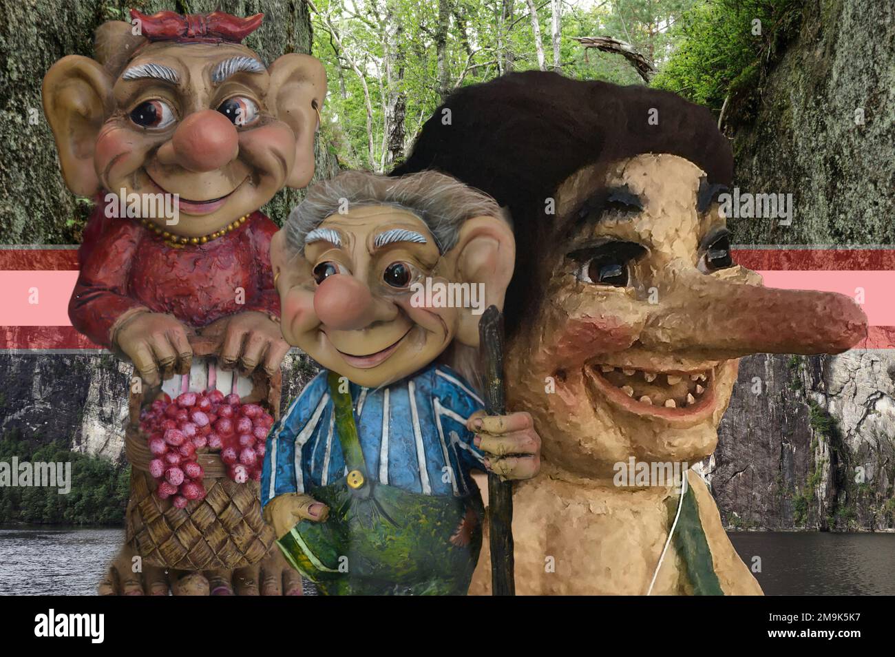 Der nordische Troll ist in der skandinavischen Mythologie ein böses