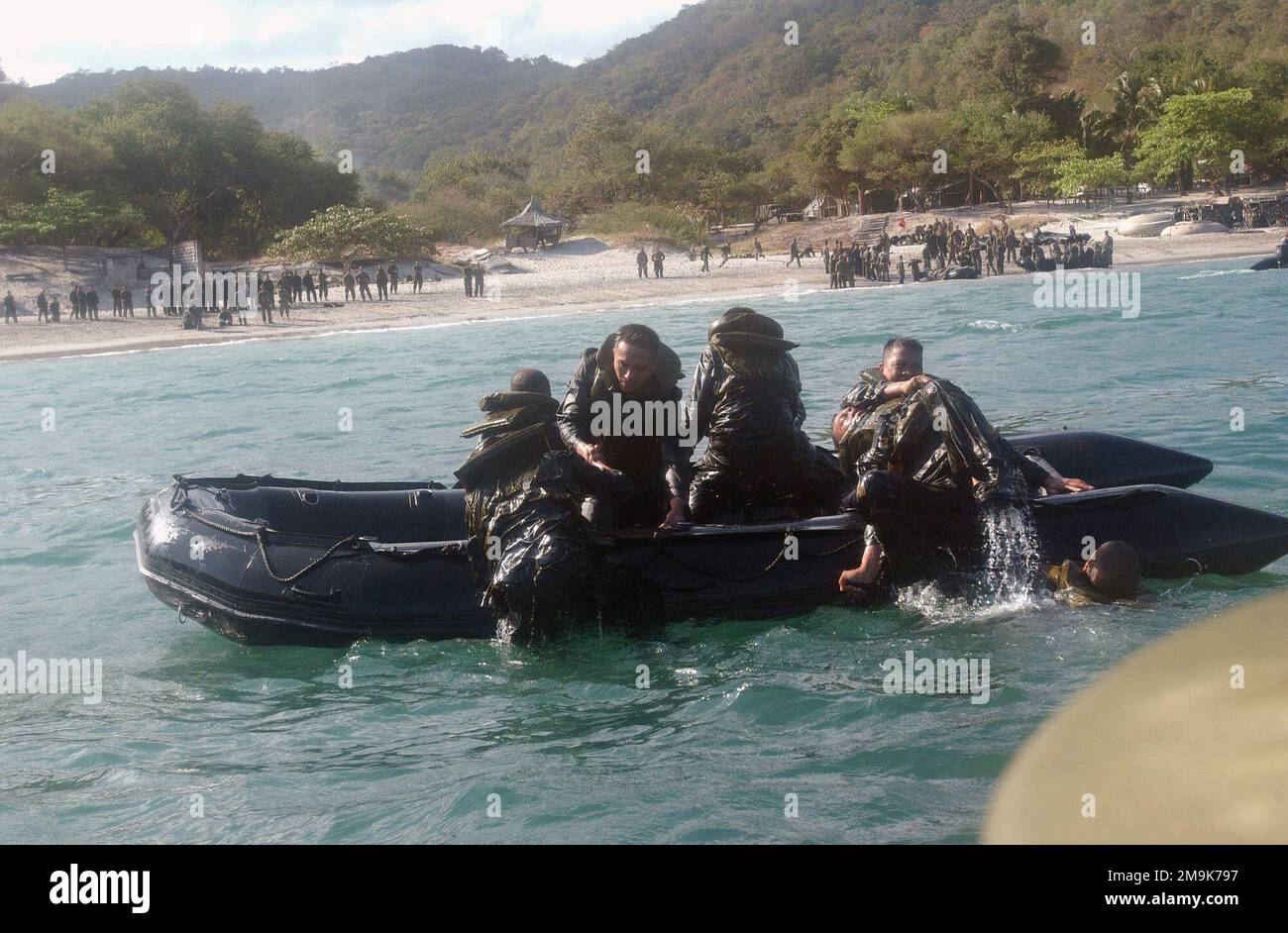 030205-M-7031A-022. Stützpunkt: Marinekorps-Basis, Staat Ternate: Provinz Cavite, Land: Philippinen (PHL), Hauptkommando: 3. Bataillon, 8. Marines Stockfoto