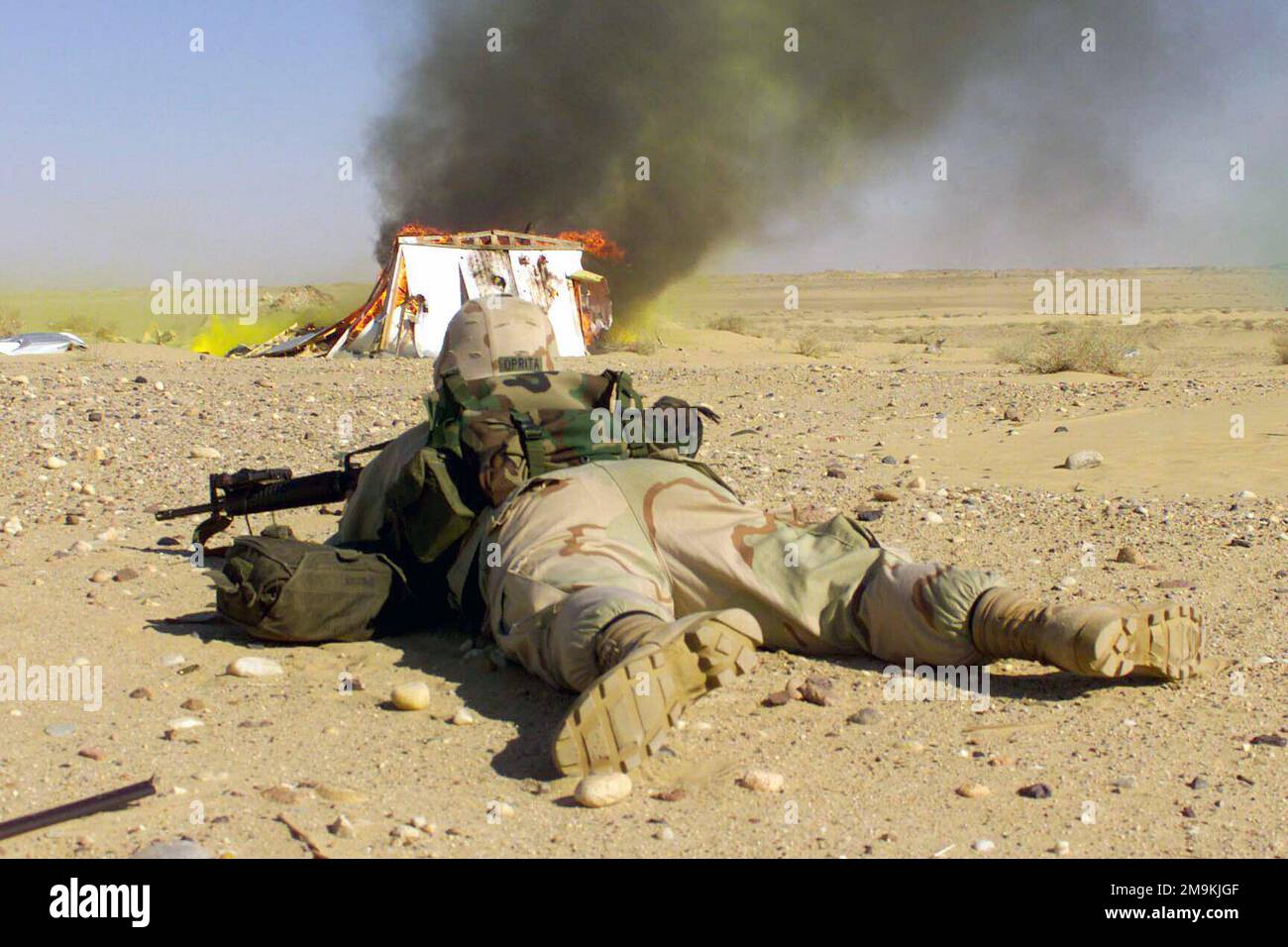 030217-M-3692W-120. Subjekt Operation/Serie: LAND DER DAUERHAFTEN FREIHEIT: Szene Kuwait (KWT) Hauptkommando gezeigt: Echo Co Stockfoto