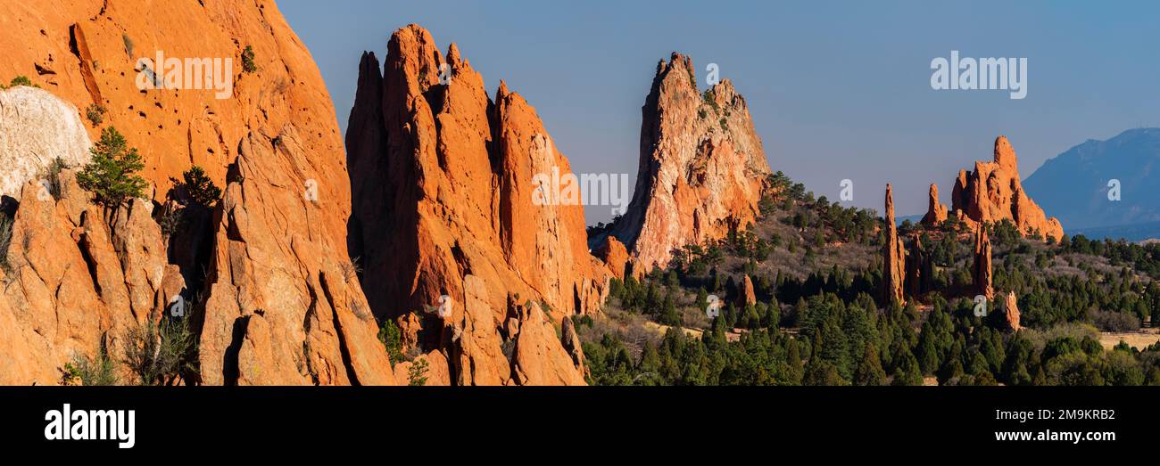 Garden of the Gods, Colorado Springs, Colorado, USA Stockfoto